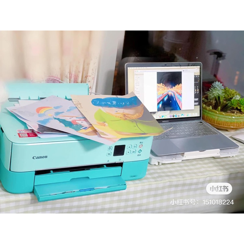 Máy In Canon PIXMA TS538 Không Dây Nhỏ Gọn Có Màn Hình OLED Phù Hợp Dùng Cho Gia Đình