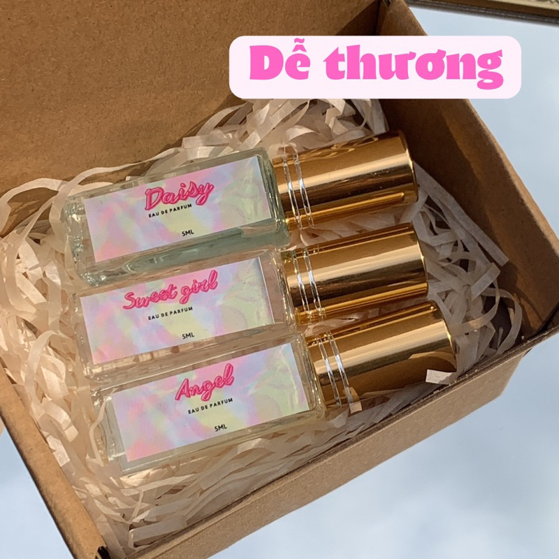COMBO 3 CHAI TINH DẦU NƯỚC HOA LƯU HƯƠNG 8-12 TIẾNG