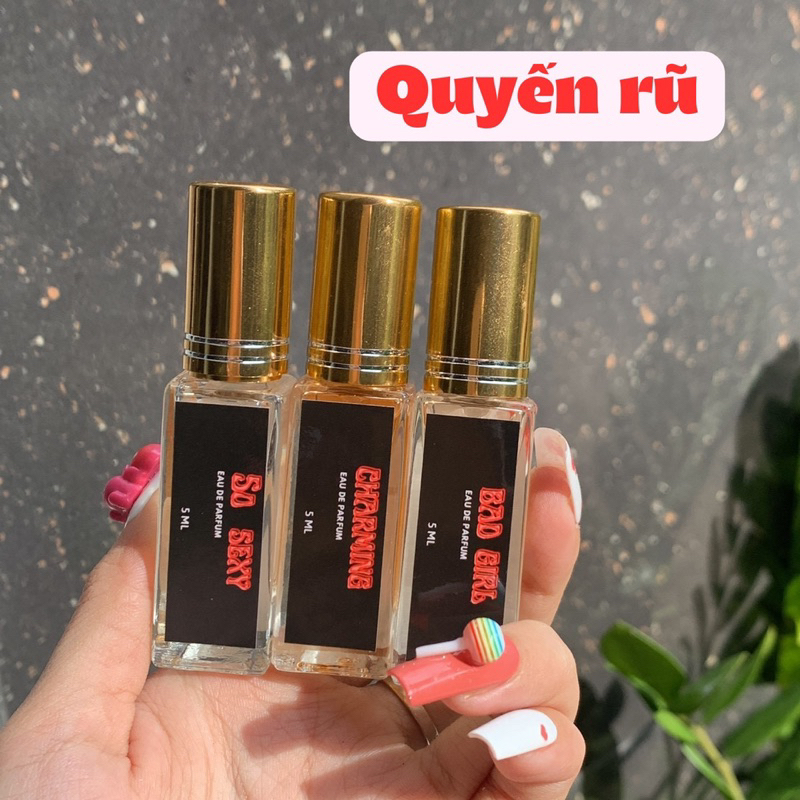 COMBO 3 CHAI TINH DẦU NƯỚC HOA LƯU HƯƠNG 8-12 TIẾNG