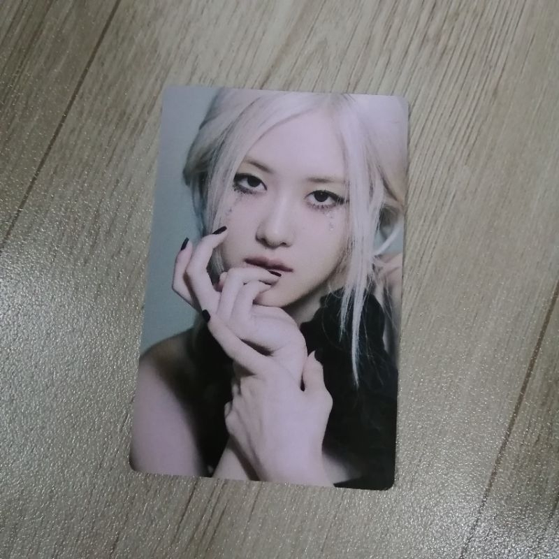 Card Rosé R lệ BLACKPINK album Born Pink official