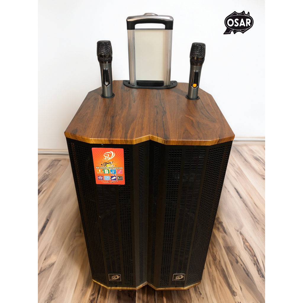 CHÍNH HÃNG LOA KÉO CAO CẤP BSAUDIO BS105 BASS 40, 3 ĐƯỜNG TIẾNG, CÔNG SUẤT LỚN,THÙNG GỖ CAO CẤP-CHỈ CÒN MÀU VÀNG