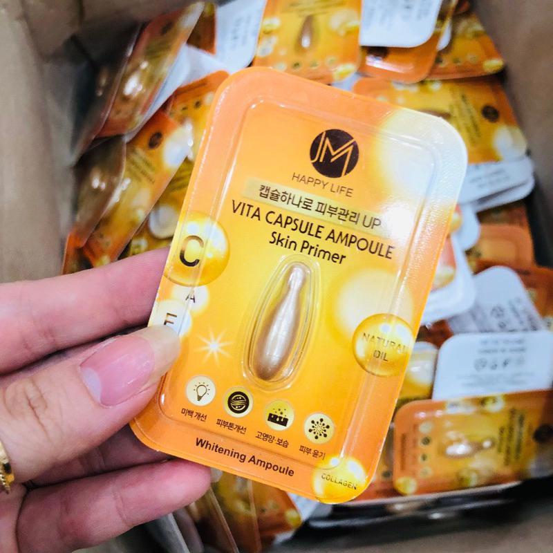 Vỉ 1 viên Collagen JM Multi Vita Ampoules
