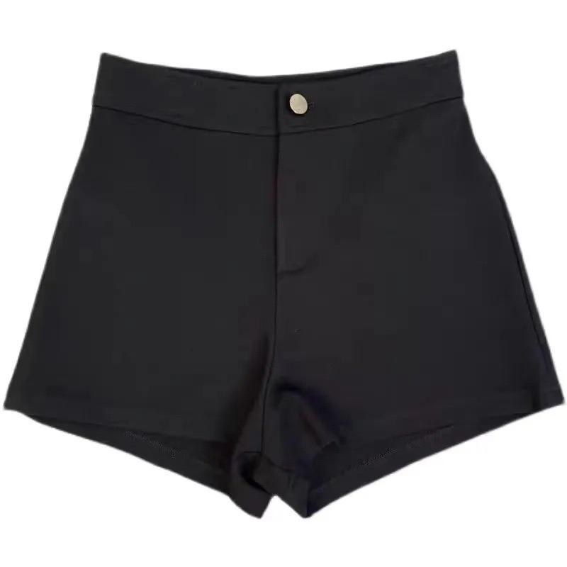 Quần short 1 cúc bấm cạp cao co dãn