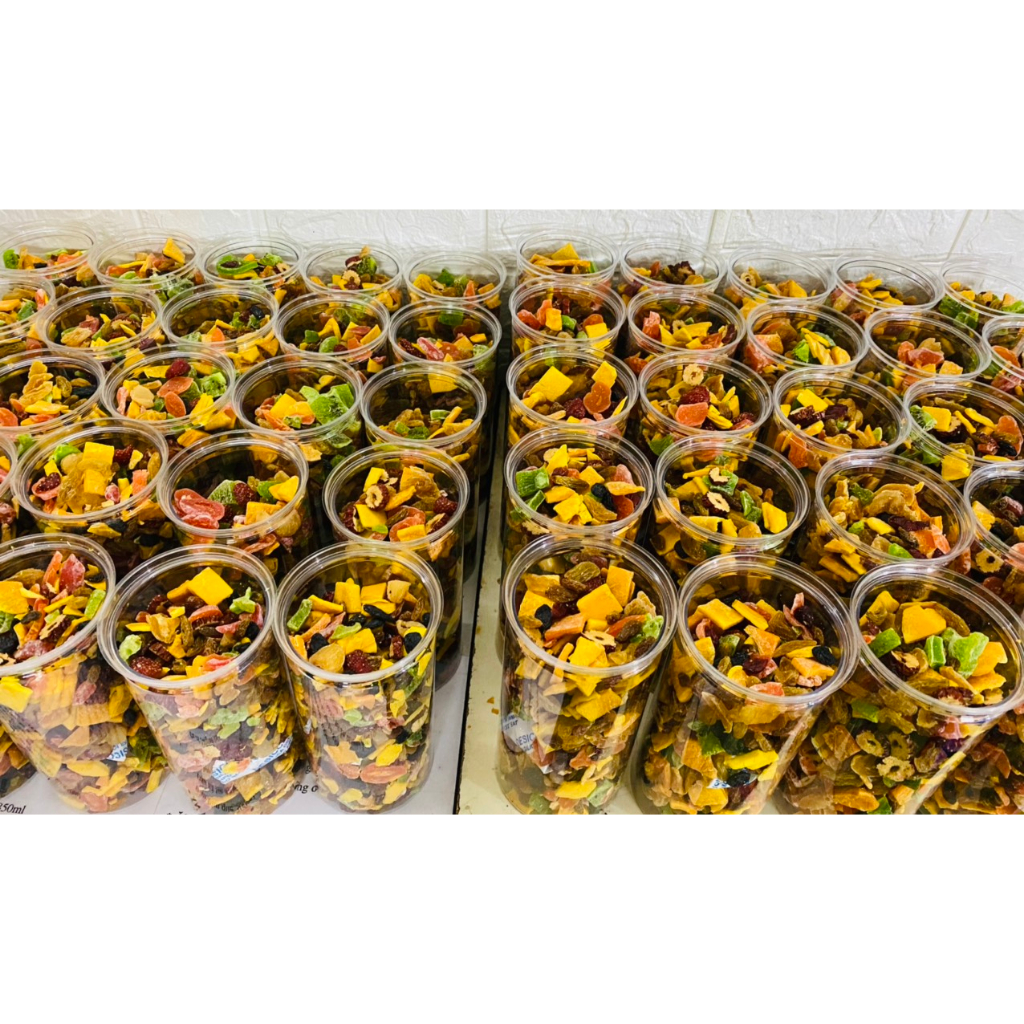 500Gr Trái Cây Sấy Dẻo Tự Nhiên Mix