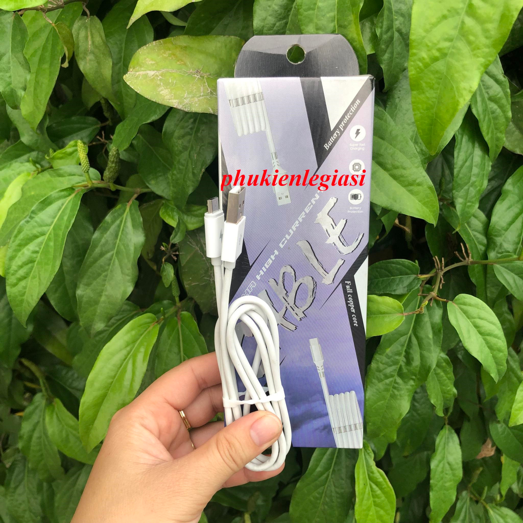 XÃ HÀNG THANH LÝ Cáp sạc Micro usb hiệu WDC X05 mã trơn