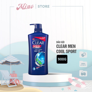 Dầu gội đầu clear men cool sport bạc hà 900g