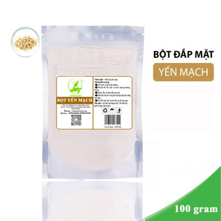 100GR Bột yến mạch xay mịn nguyên chất - Bột handmade