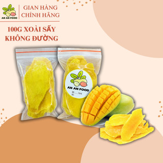 100g xoài sấy dẻo xoài sấy thơm ngon ăn vặt mẹ bầu