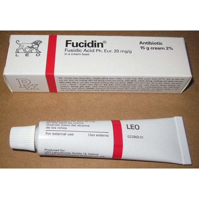 (Thanh lý hạn T9/23) Kem bôi Fucidin 15g