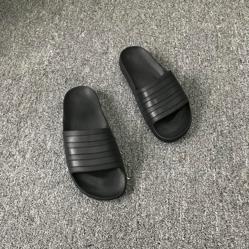 Dép nam adidas, dép quai ngang nam đúc, chất liệu cao su nguyên khối, bền đẹp đi êm chân