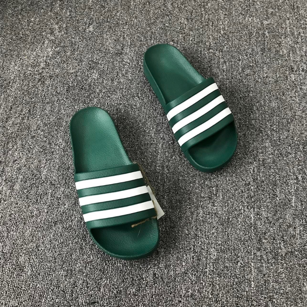 Dép nam adidas, dép quai ngang nam đúc, chất liệu cao su nguyên khối, bền đẹp đi êm chân