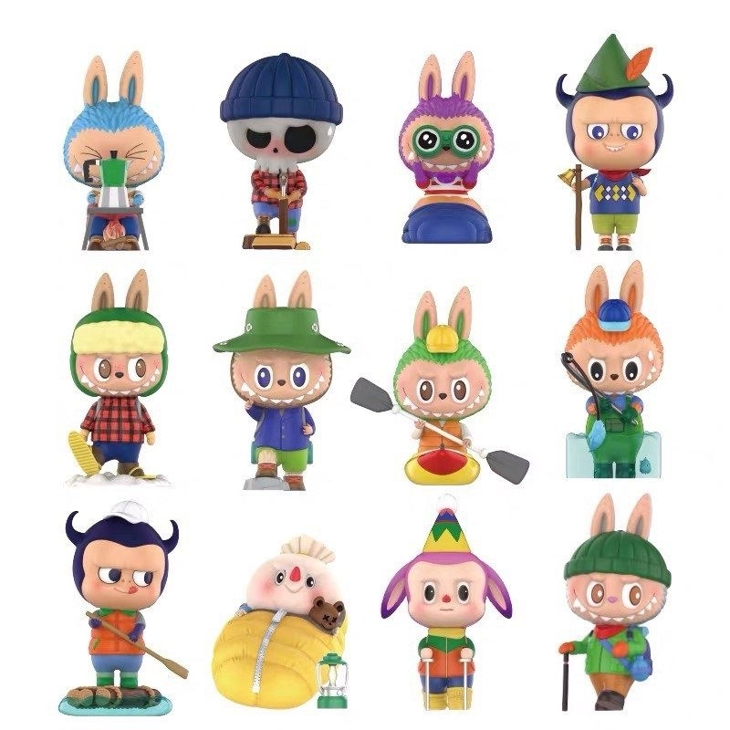 Hộp mù blind box Labubu Camping Popmart