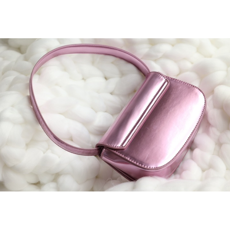 Túi Xách Diesel Hồng Neon Size 21  -  By Anh Dinh Phuong