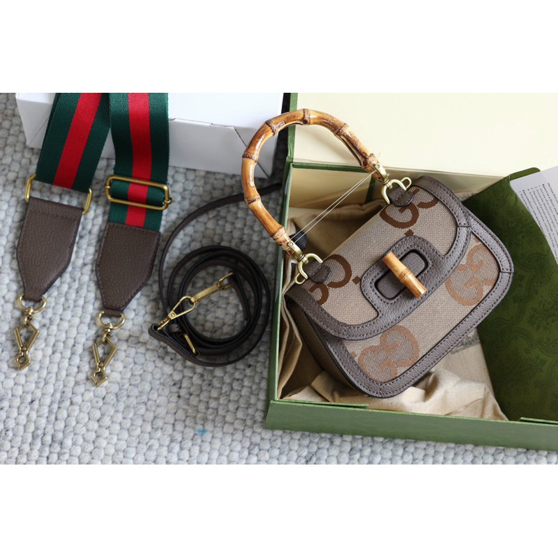 Túi Xách Gucci Bamboo 1947 Size 17  -  By Anh Dinh Phuong