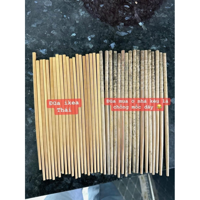 Đũa ikea ( sét 10 đôi)