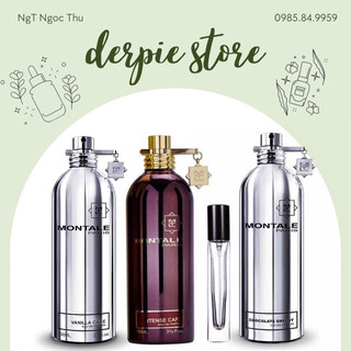 Nước hoa unisex Montale Intense cafe / Chocolate Greedy / Vanilla Cake ... có sẵn