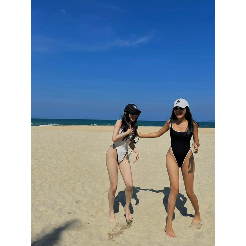 Bikini liền thân hở lưng cho ngày hè sôi động 🛍 kèm ảnh thật