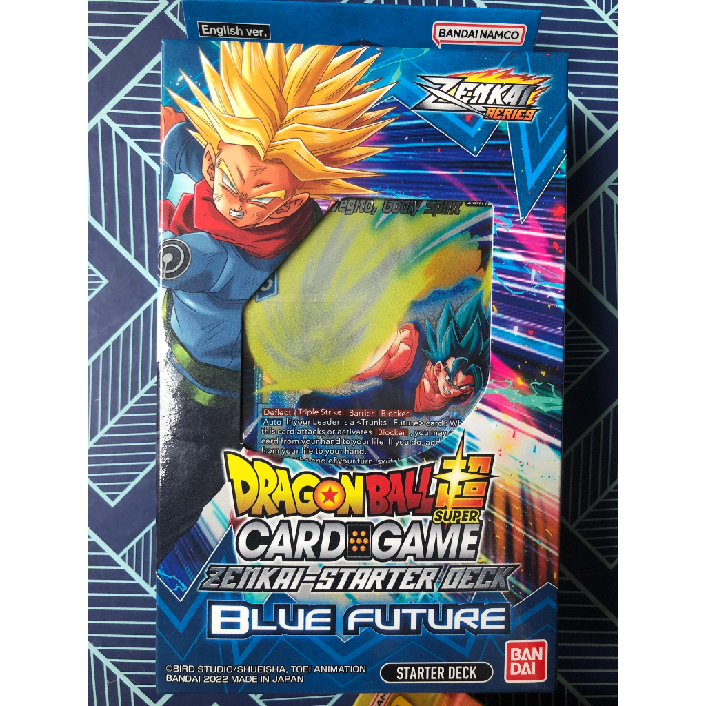 Bộ bài DragonBall Super Card Game - Zenkai Starter Deck: Blue Future - English