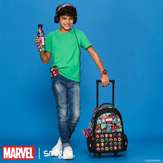 balo kéo smiggle siêu đẹp bánh xe có đèn