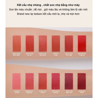 (BILL KOREA) Son Kem Lì 3CE Cloud Lip Tint 4g