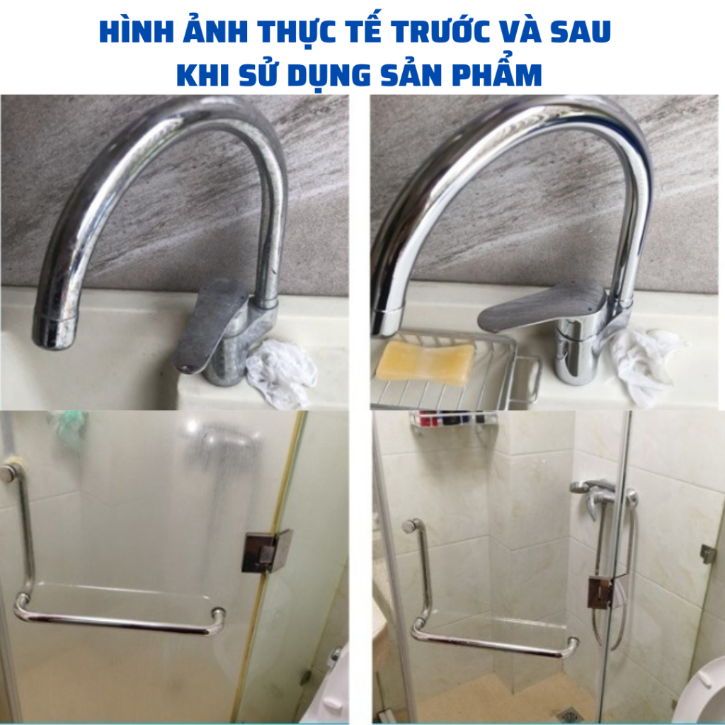 Chai Xịt Vệ Sinh Gạch Men , Kính ,Bồn Cầu,Lavabo ,Vòi Sen Inox Cực Mạnh Dạng Bọt Tuyết Không Mùi 150Ml K217 phambich2312