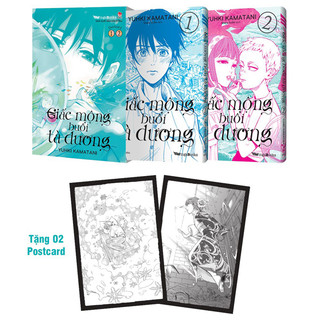 Truyện tranh - boxset giấc mộng buổi tà dương - tập 1 + 2 - tặng kèm 2 postcard