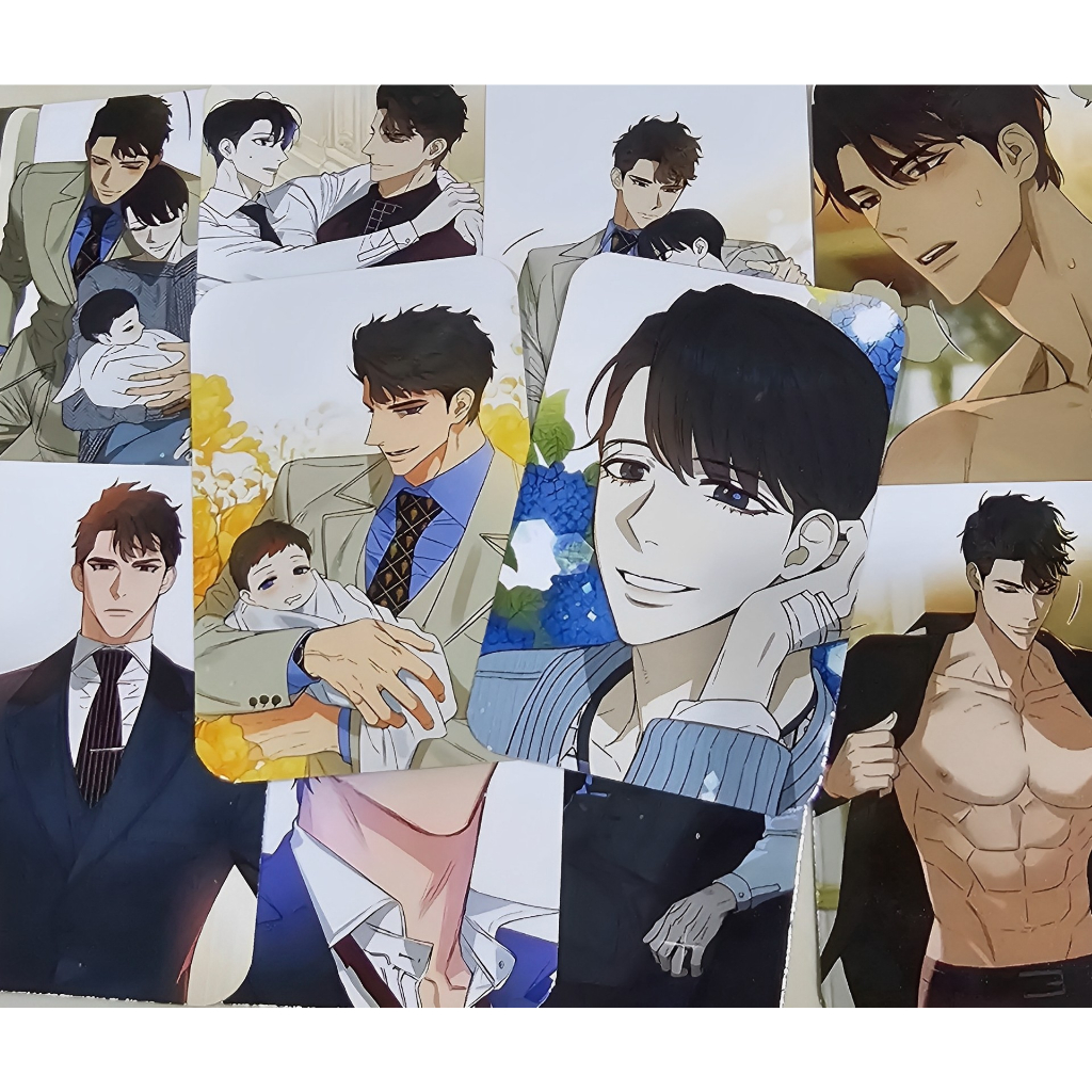 Set bộ 10 ảnh Card bo góc Manhwa Kiss Me, Liar - Hôn Tôi Đi Kẻ Dối Trá
