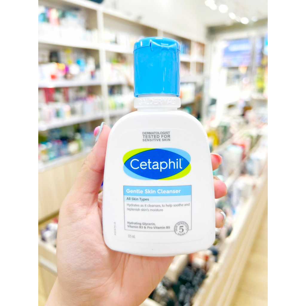 Sữa Rửa Mặt Dịu Nhẹ Cetaphil Gentle Skin Cleanser 125ml dành cho da khô, da nhạy cảm
