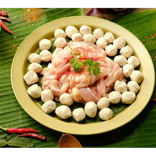 Cá viên chiên loại ngon (chưa chiên) 500gr (giao hoả tốc HCM)