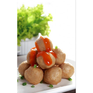 Cá viên chiên loại ngon (chưa chiên) 500gr (giao hoả tốc HCM)