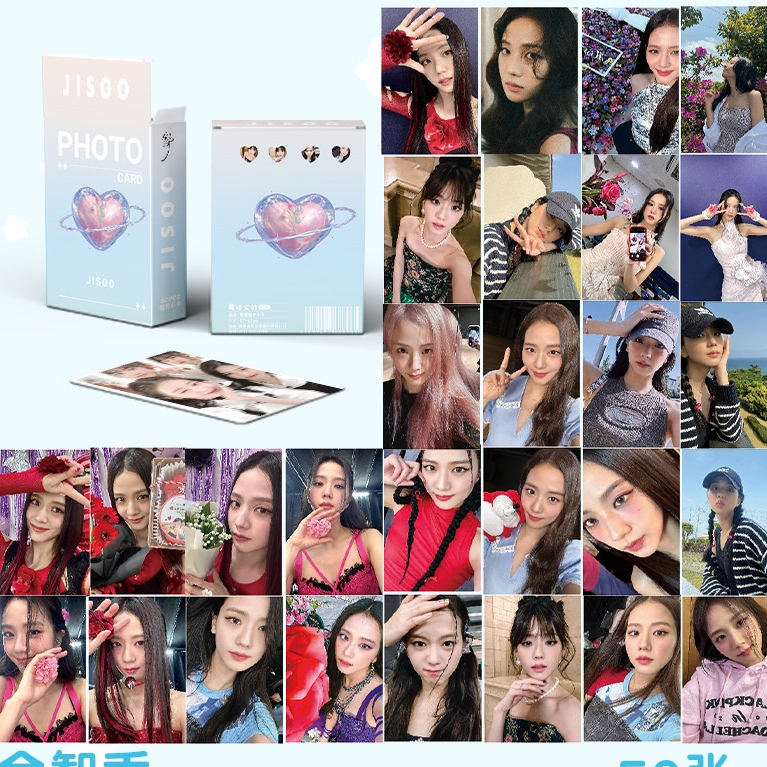 LOMO Hologram Thẻ nhỏ màu đen laser đóng hộp 50 tờ thẻ nhỏ in hai mặt thẻ lomo lấp lánh