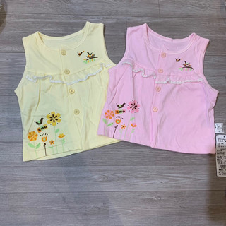Áo ghile cotton bé gái hàng tqxk 00775