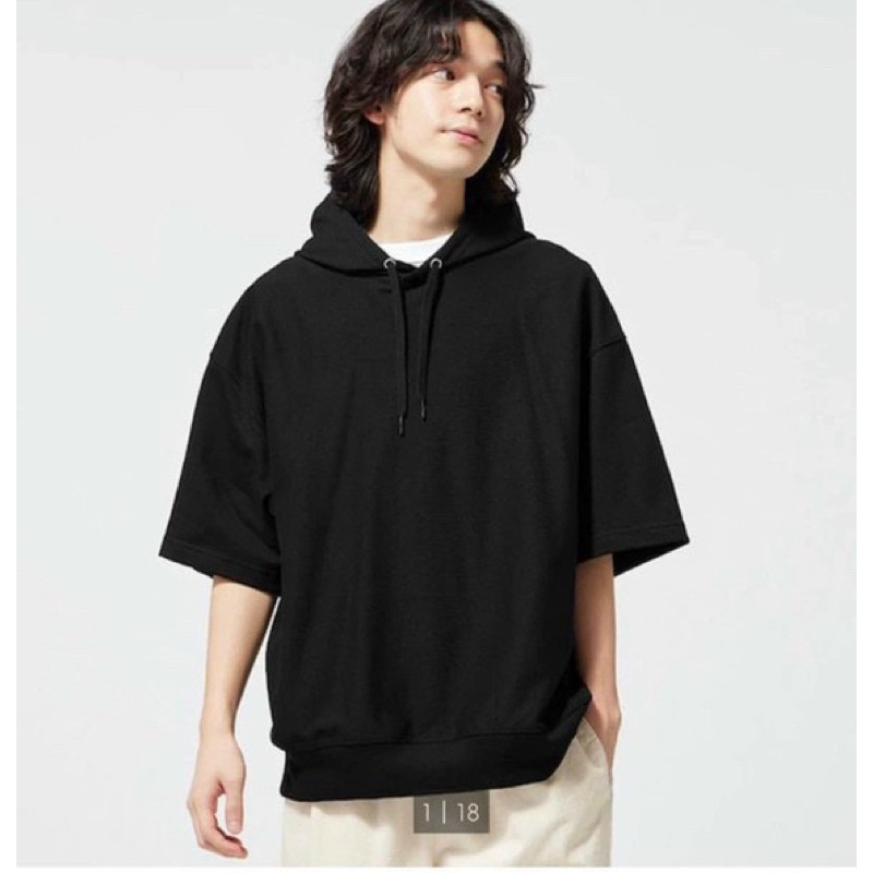 Áo hoodie tay lỡ xuất khẩu