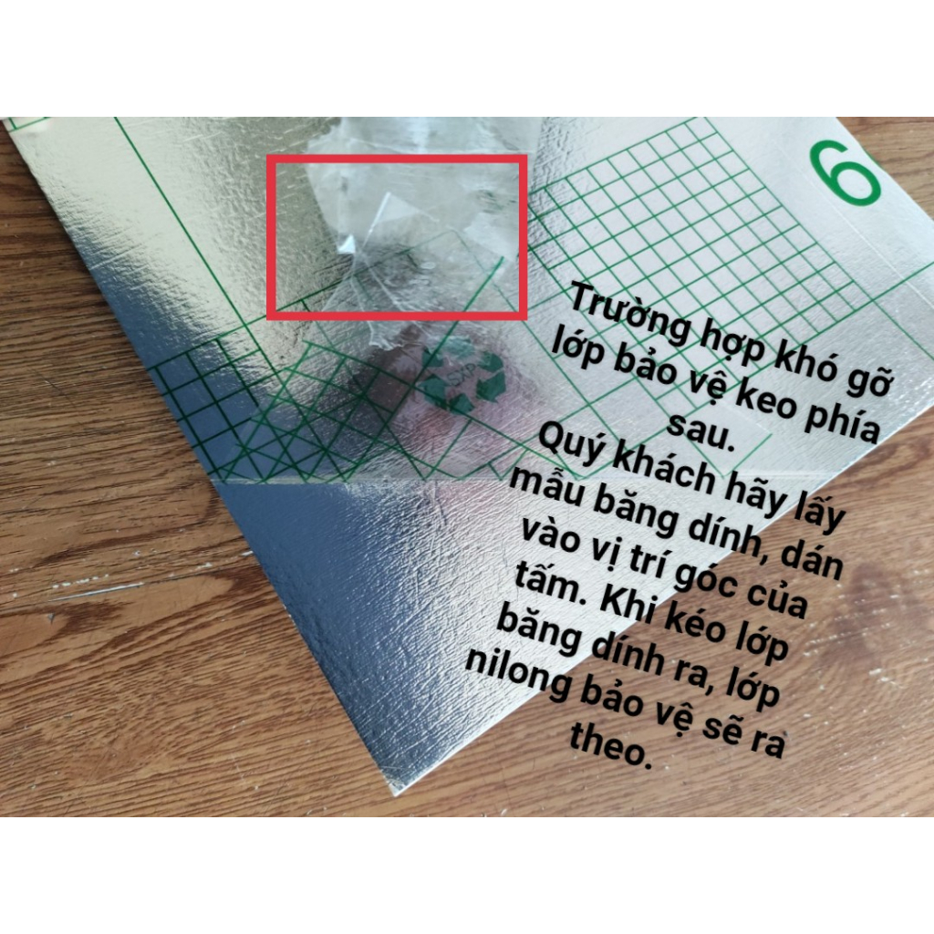 Tấm Xốp Dán Tường Giả Gạch Men Có Sẵn Keo, Kích Thước 30x60