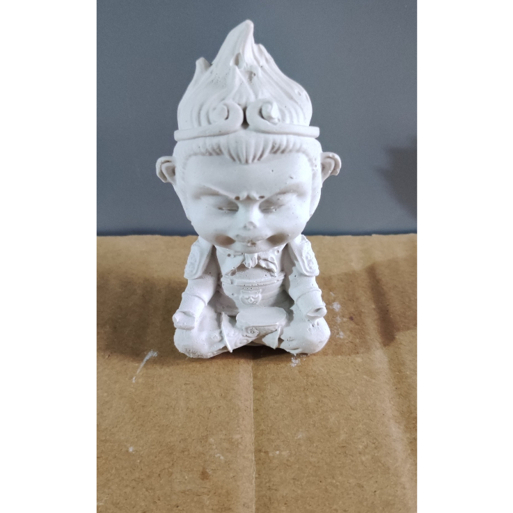 Tượng tô màu Ngộ Không sz 9cm - Tượng tô màu thạch cao