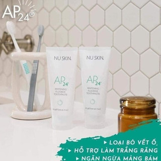 Kem đánh răng AP24 Whitening Flouride Toothpaste Mỹ