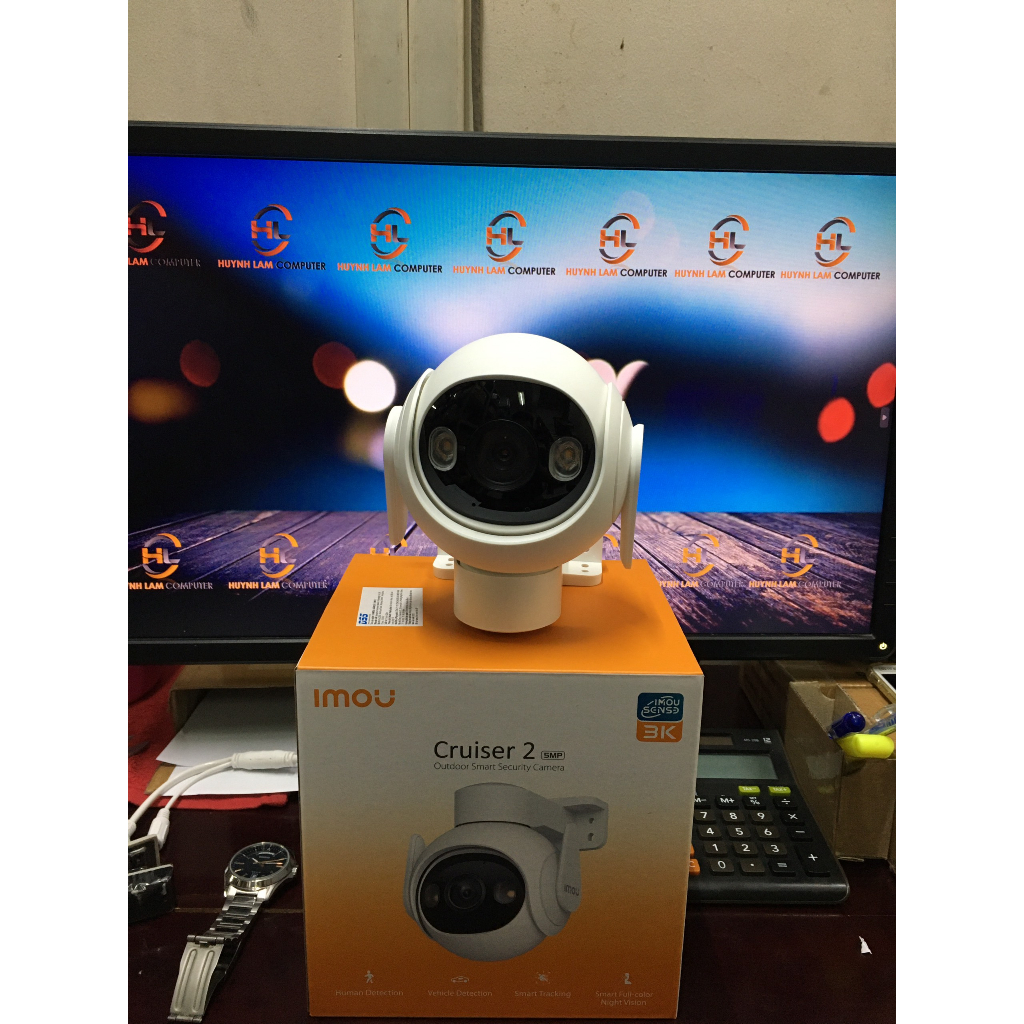 Camera WiFi Imou GS7EP 5.0Mp Cruiser 2 | Chưa có thẻ nhớ, Chuẩn 3K, Ngoài trời chống nước IP66
