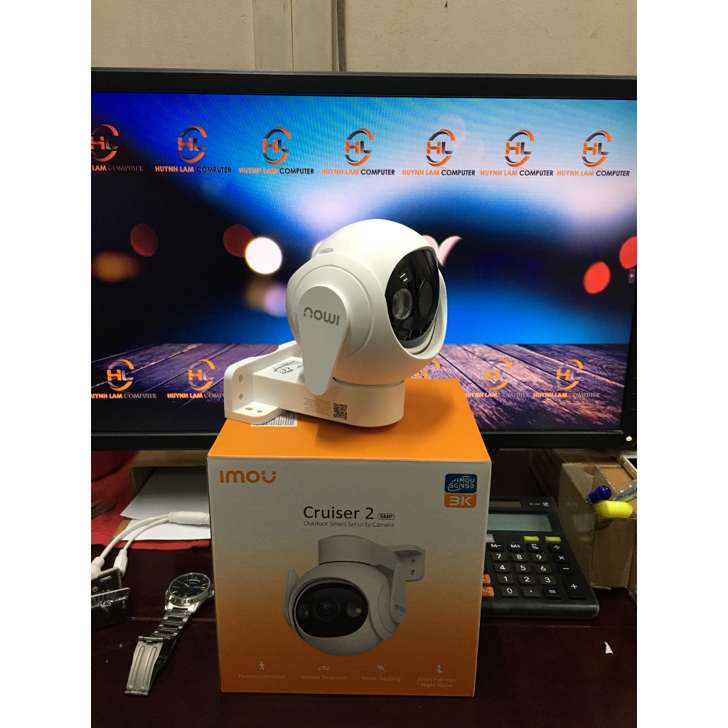 Camera WiFi Imou GS7EP 5.0Mp Cruiser 2 | Chưa có thẻ nhớ, Chuẩn 3K, Ngoài trời chống nước IP66