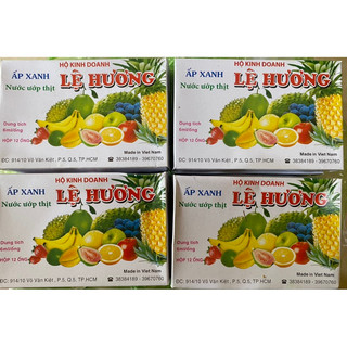 Ấp xanh nước ướp thịt Lệ Hương (hộp 12 ống)