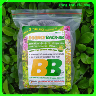 Phân Hữu Cơ Đậm Đặc Bounce Back Túi Lưới Dùng Cho Phong Lan - Gói 90g 18 túi nhỏ 6g