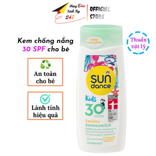 Kem chống nắng dành cho bé Sundance Kid kcn trẻ em bảo vệ da trẻ nhỏ an toàn 30SPF 200ml