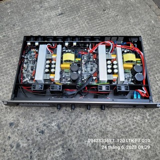 Cục Đẩy 4 Kênh 1u Class D Siêu Mỏng Mạnh Mẽ
