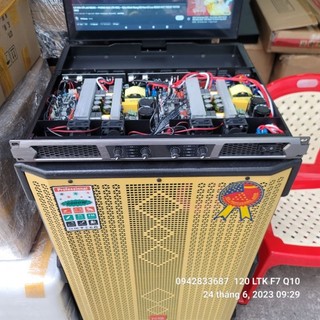 Cục Đẩy 4 Kênh 1u Class D Siêu Mỏng Mạnh Mẽ