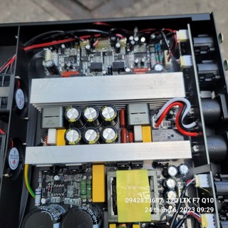 Cục Đẩy 4 Kênh 1u Class D Siêu Mỏng Mạnh Mẽ