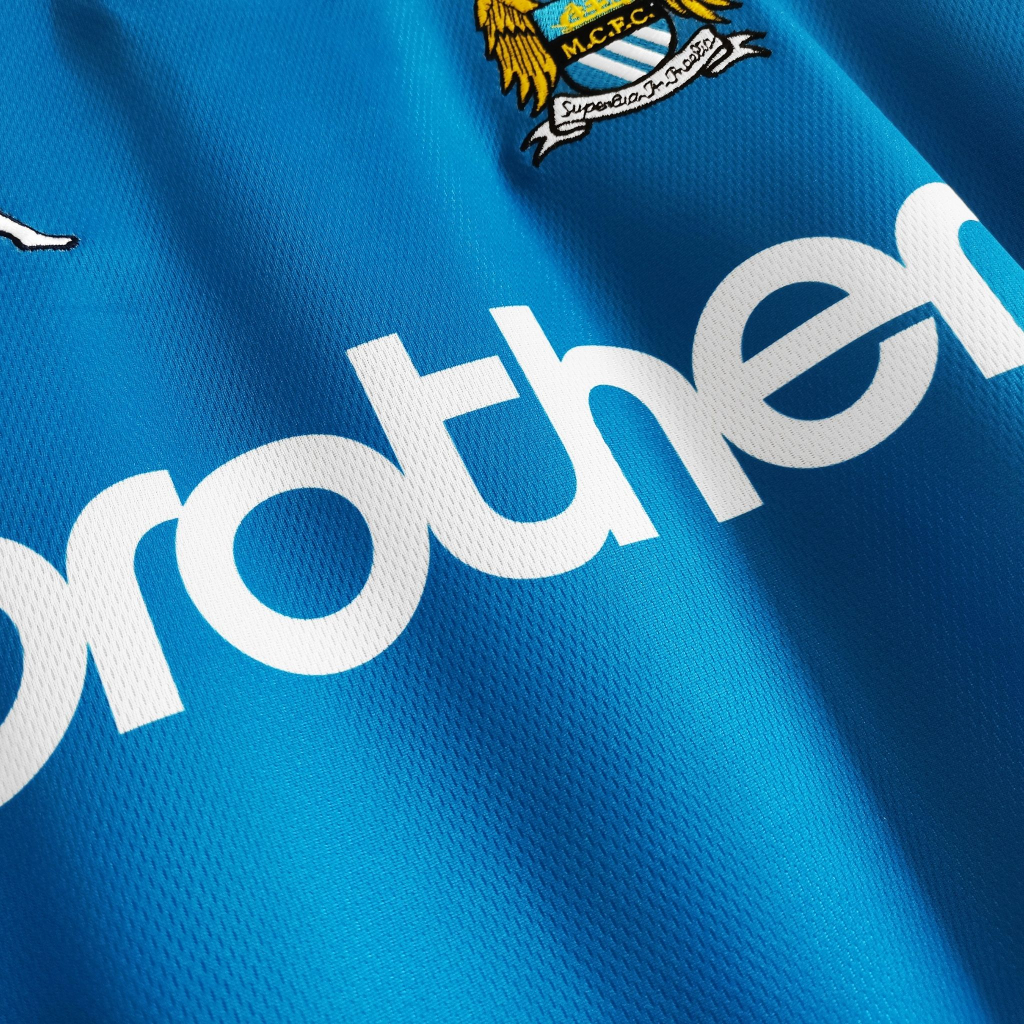 Áo bóng đá retro mc 1997 vải Cotton Polyester thời trang blockcore