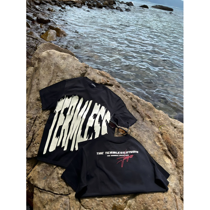 Áo Thun Chữ TERMLESS Unisex Nam Nữ 100% Cotton Form Oversize