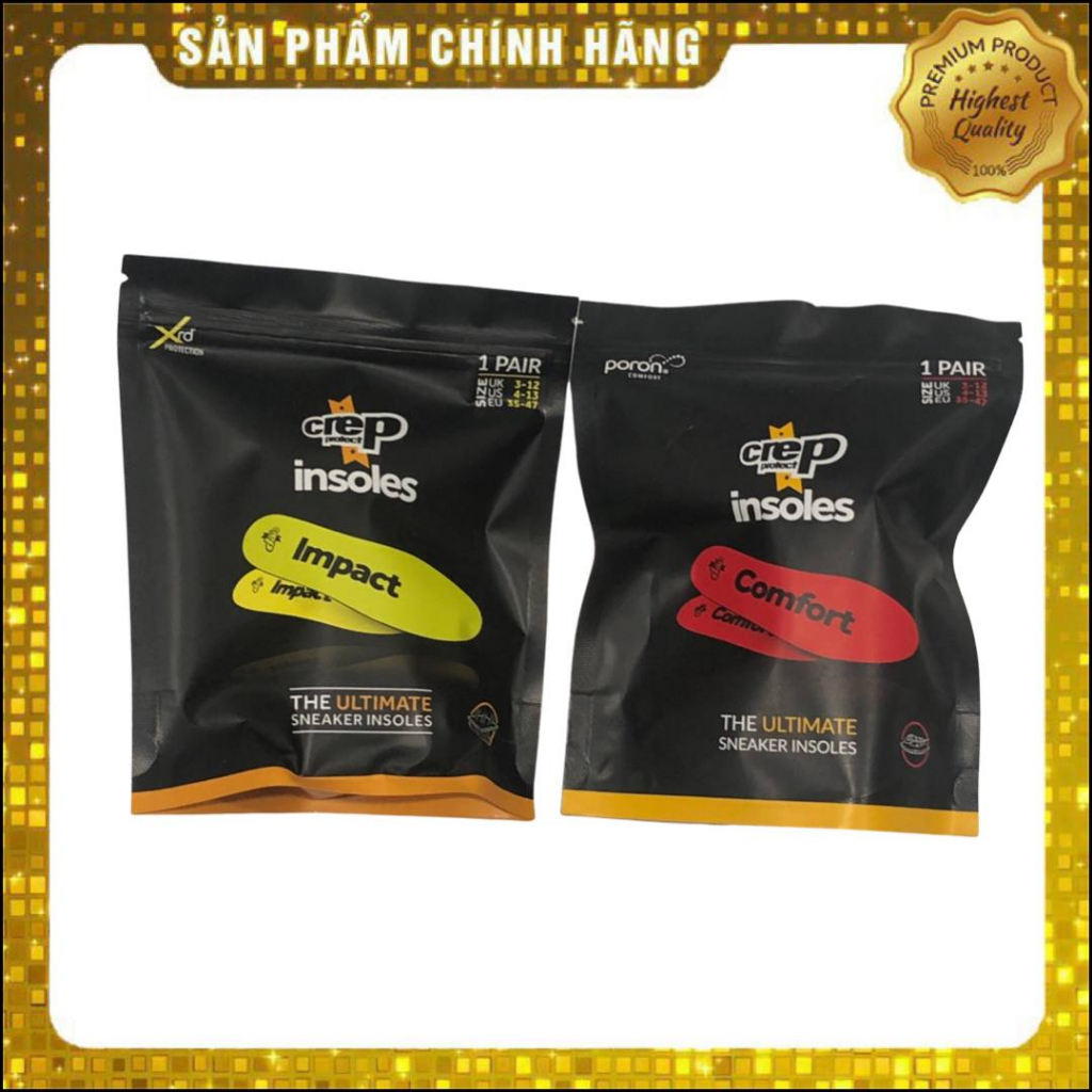 Combo 2 Lót Giày Crep Protect Insoles