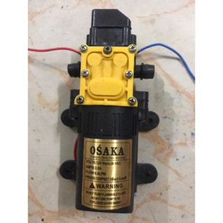 Máy bơm tăng áp MINI 12V ZUKUI lưu lượng 5L/ phút ứng dụng rộng rải trong phun sương tưới lan rửa xe..