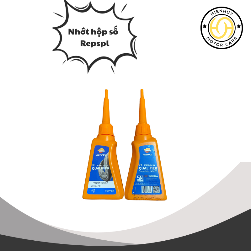 Nhớt Láp - Nhớt hộp số Repsol Gear Oil 80W-90 Dùng Cho Xe Máy Tay Ga
