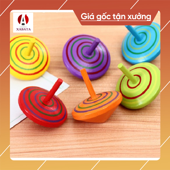 Con Cù Quay Mini Bằng Gỗ Cho Trẻ Em